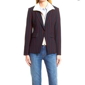 Veronica Beard Carter Cutaway Dickey Jacket